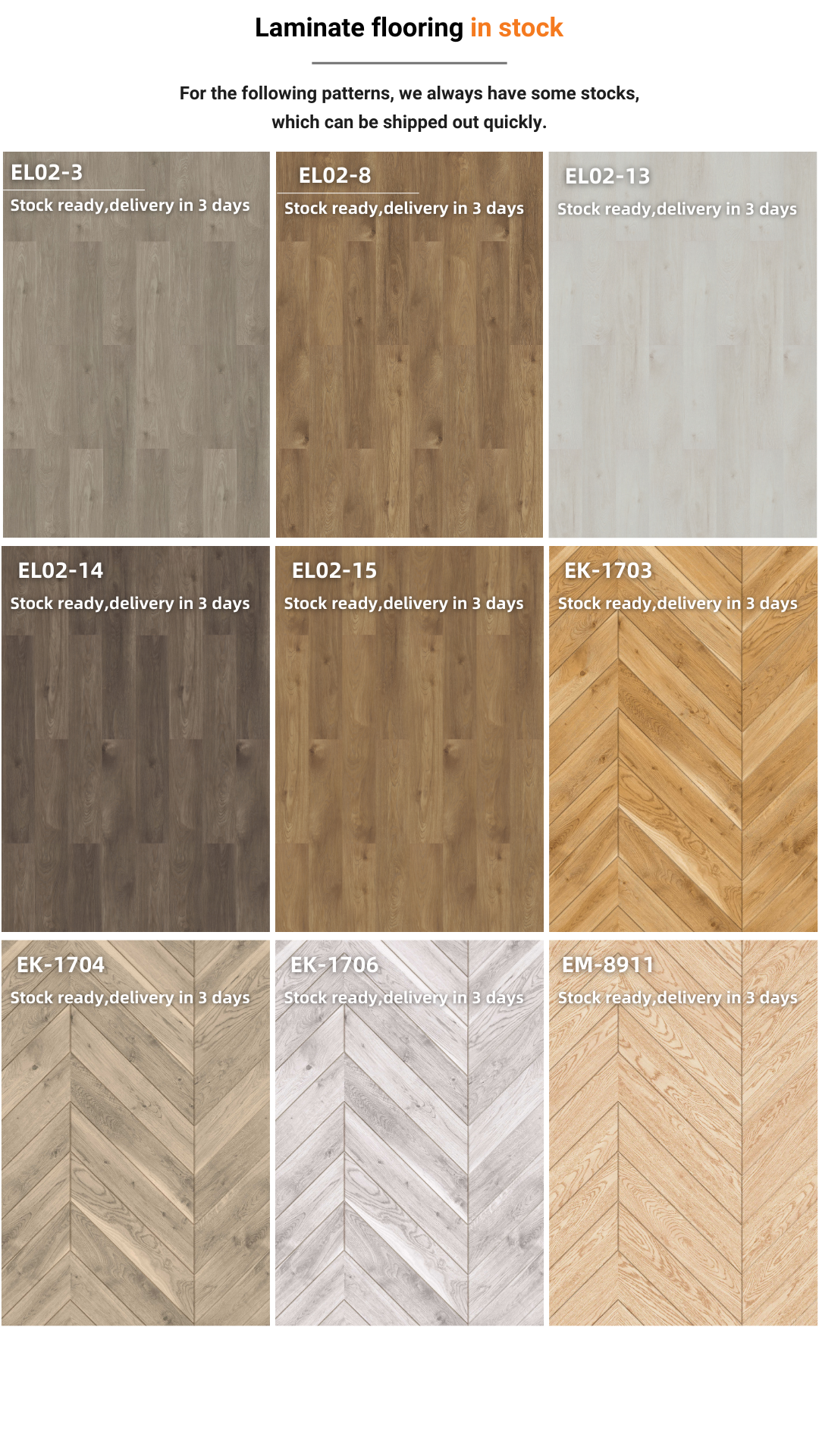 Waterproof Oak Gray White Resist Uv Finish Smooth Mirror Piano Surface Laminate Flooring