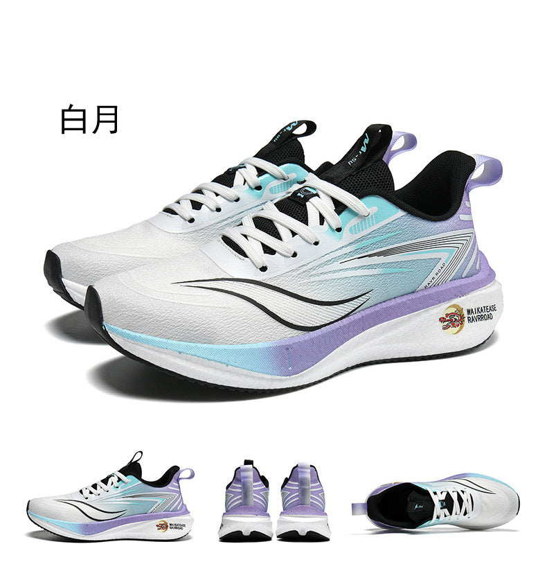 Summer Casual Men's Shoes Mesh Breathable Popcorn High Elastic Sports Shoes Men and Women Couple Shoes Sports Student Running Shoes