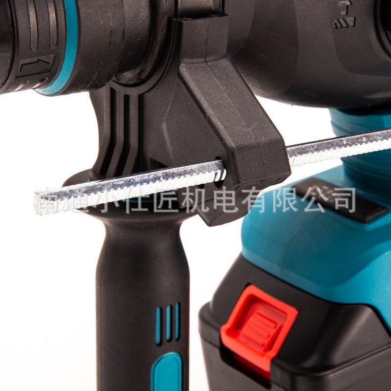 Cross-border supply of wireless lithium battery rechargeable electric hammer industrial-grade high-power electric pickaxe multifunctional household electric hammer