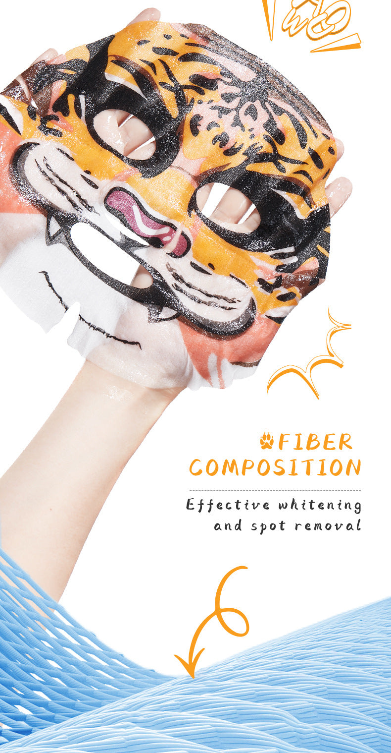 Full English Animal Pattern Mask25g SADOER Hydrating and Moisturizing Skin Care Tablets for  Wholesale