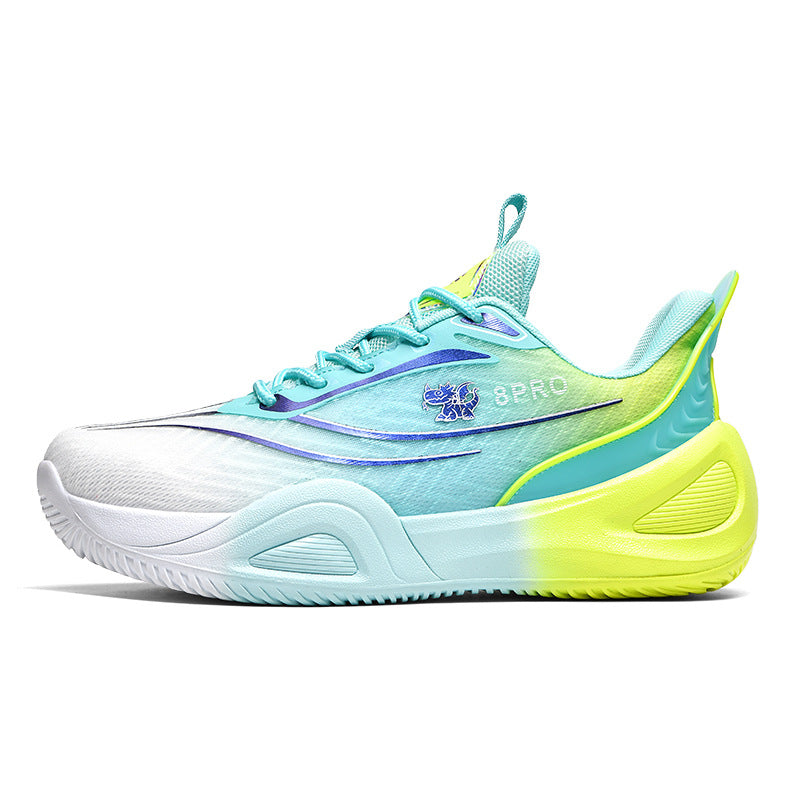 Hot-Selling Youth Mandarin Duck Breathable Basketball Shoes Outdoor Practical Wear-Resistant Non-Slip Couple Style Training Sports Shoes