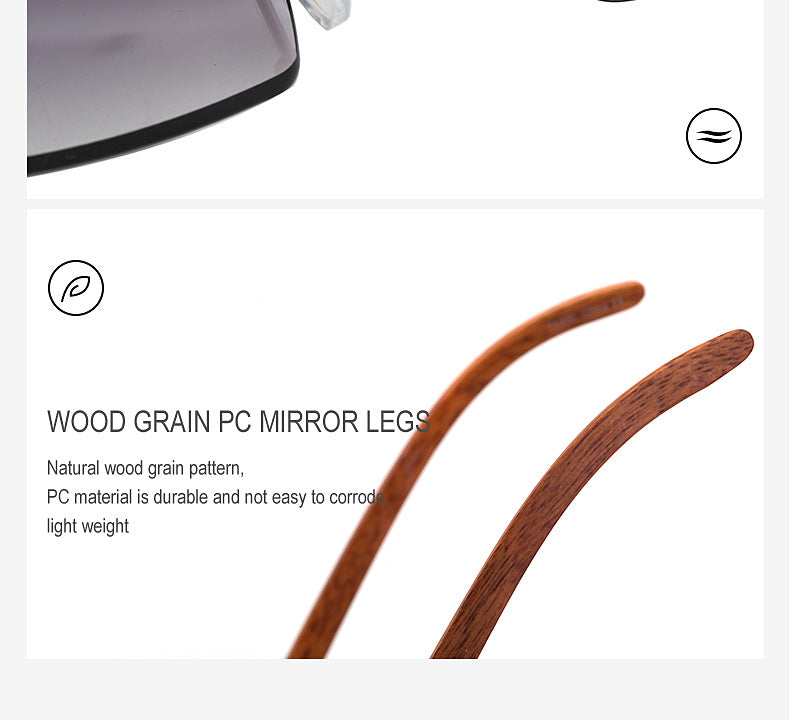 New Fashion Sunglasses for Men Ultra-Clear Frameless Sunglasses Ocean Lens Diamond Cut Edge Trendy Wholesale7533