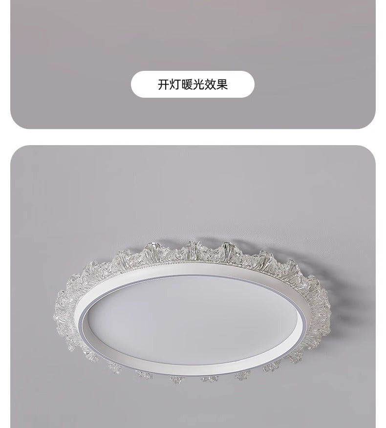 Modern simple light luxury bedroom ceiling light LED Round Eye Protection Study Lamp New Home Smart Room Lamp