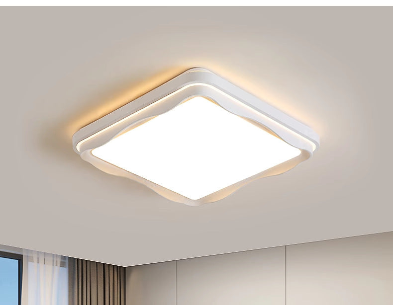 Living Room Main Light2025New Modern Simple Flower Cream Style Ceiling Light Zhongshan Lighting Full House Package