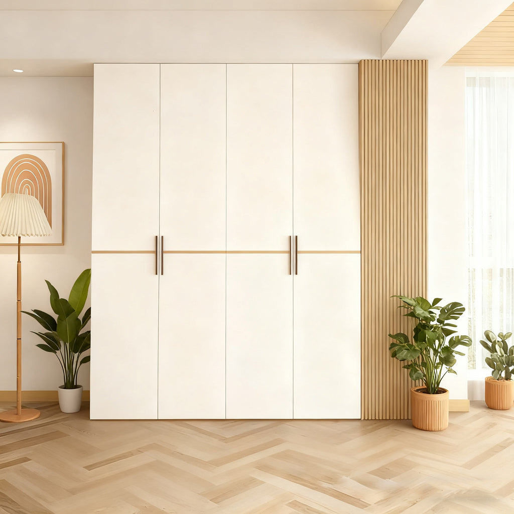 Custom Full House Aluminum Alloy Wardrobe Moisture-Proof Durable Large Capacity Home Bedroom Storage Organizer Integrated Closet Assembly