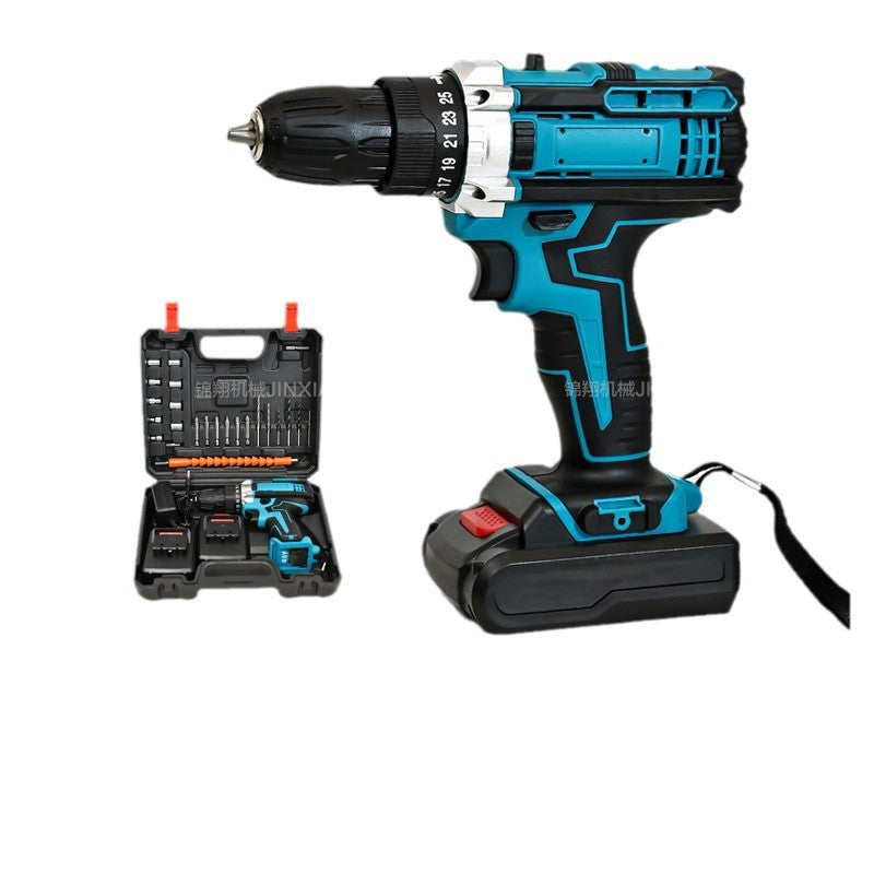 Factory Customization21v Multifunctional Lithium Electric Drill Rechargeable Hand Drill Household Impact Drill Pistol Drill