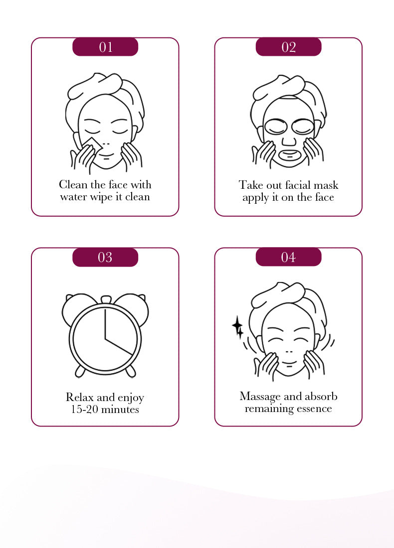 Full English Mask BIOAOUA White Truffle Moisturizing Caviar Nourishing Resurrection Grass Hydrating  Wholesale