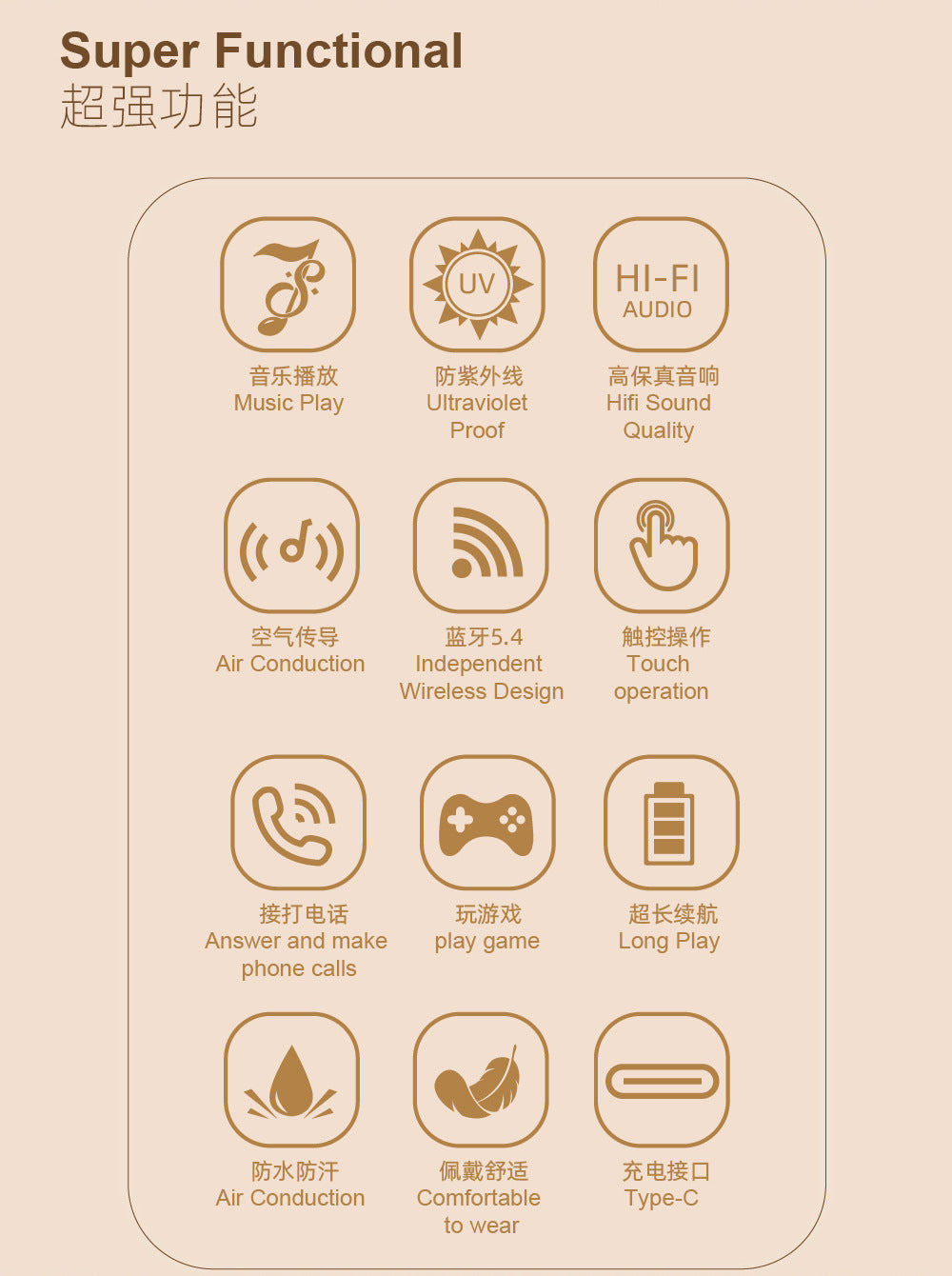 New Fashion Black Technology Smart Bluetooth Glasses UV Protection Call Photo Sunglasses Wireless Headphones Frameless