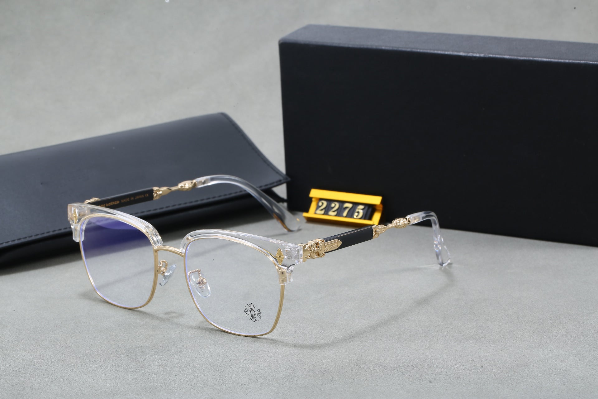 Kro Home Jay Chou Same Style Myopia Eyebrow Glasses Frame High-end Men's Fashion Trend Retro Glasses Frame2275