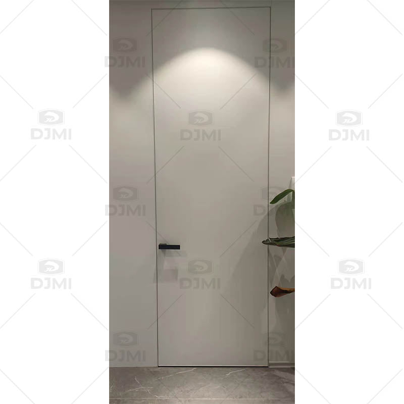 Best Price Manufacturers Direct Aluminum Frame Hidden Hinge Interior Door Invisible Wooden Door