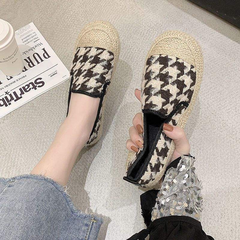 Women's Slip-On Fisherman Shoes2025Spring and Autumn New Style Flat Shallow Mouth Single Shoes Spring Fashion Versatile Non-Slip Maternity Shoes