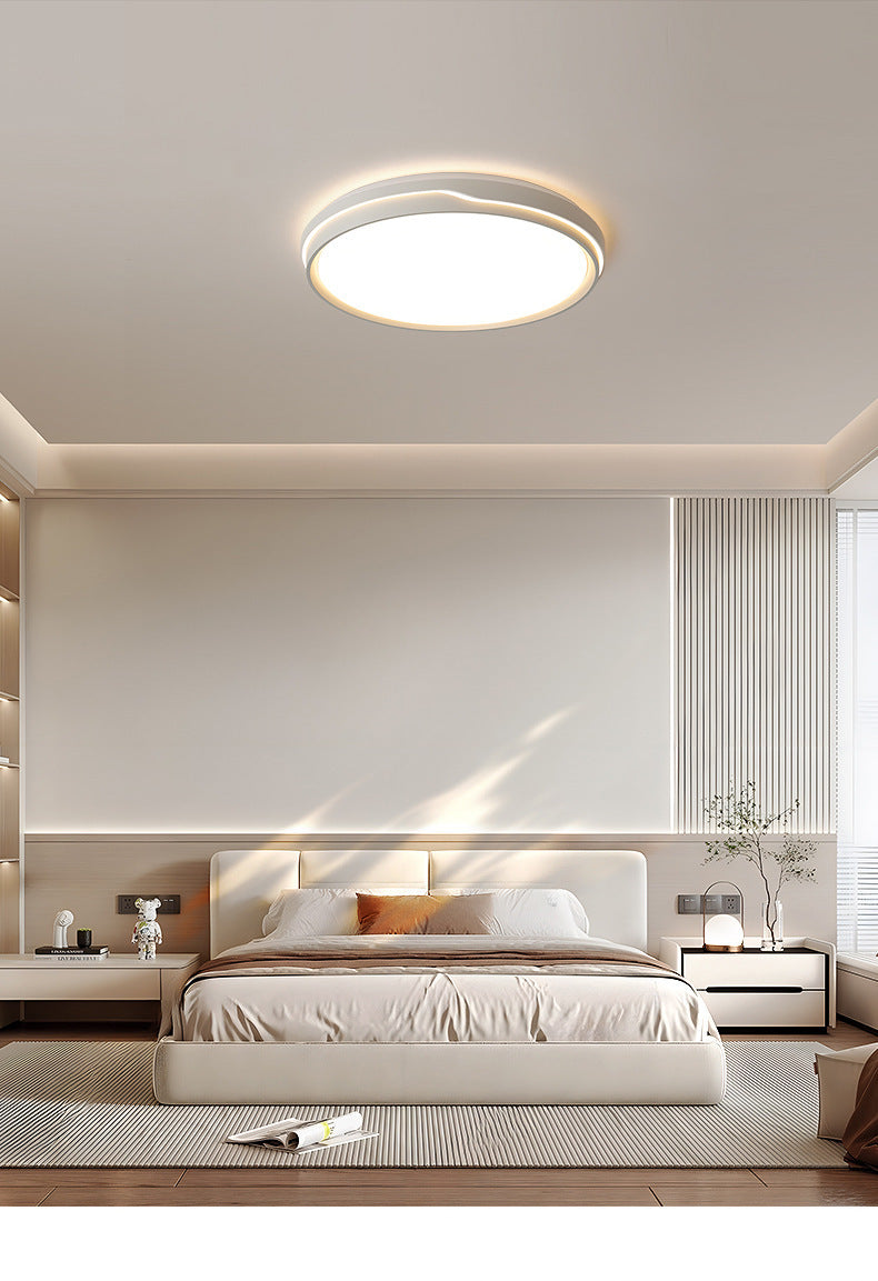 Full Spectrum Eye Protection Living Room Main Light2025New Trendy Cream Style Rectangular Ceiling Light Full House Zhongshan Lighting