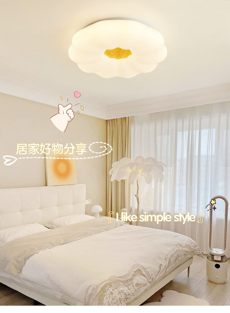 Creative2025New Year's New Warm Minimalist Cream Style Home Bedroom Ceiling Lamp Master Bedroom Lamp Simple Modern