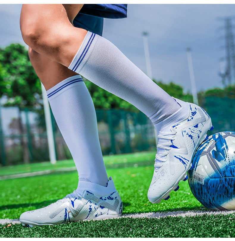 Men's Soccer Shoes Children's Cleats tf Professional training shoes for adult students, wholesale soccer shoes