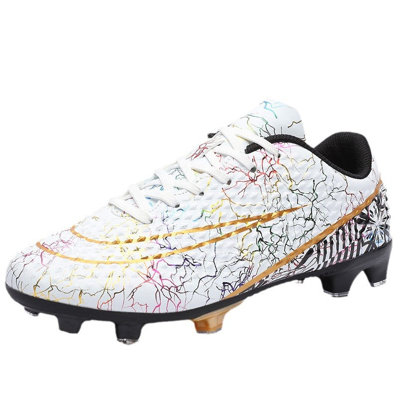 New professional football shoes for men and women AG Spike TF Broken Nail Youth Student Grassland Competition Training Shoes