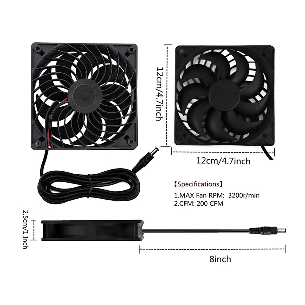 Exclusive Solar Photovoltaic Panel 10W with Dual Fan Radiator Solar Exhaust Fan for Cooling Pet Houses