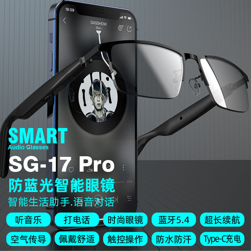 Optical Shop AI Bluetooth Smart Glasses Translation Call Music Open Smart Bluetooth Glasses Headset