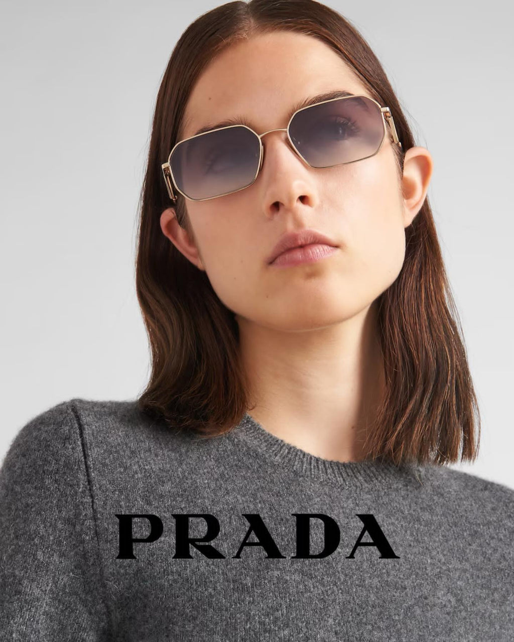 New Metal Sunglasses for Men and Women Classic Elegant Versatile Sunglasses Travel UV Protection Double Bridge Sunglasses Hot