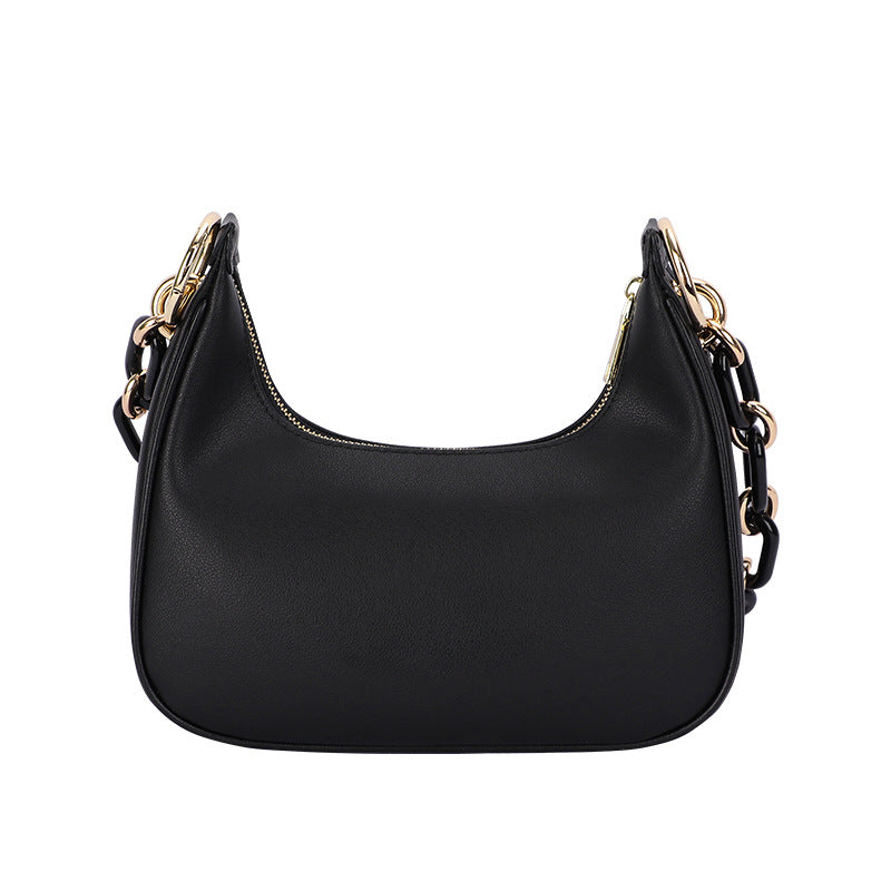 New Stylish Versatile Niche Crescent Handbag Personality Chain Underarm Bag Simple Fashion Single Shoulder Women's Bag