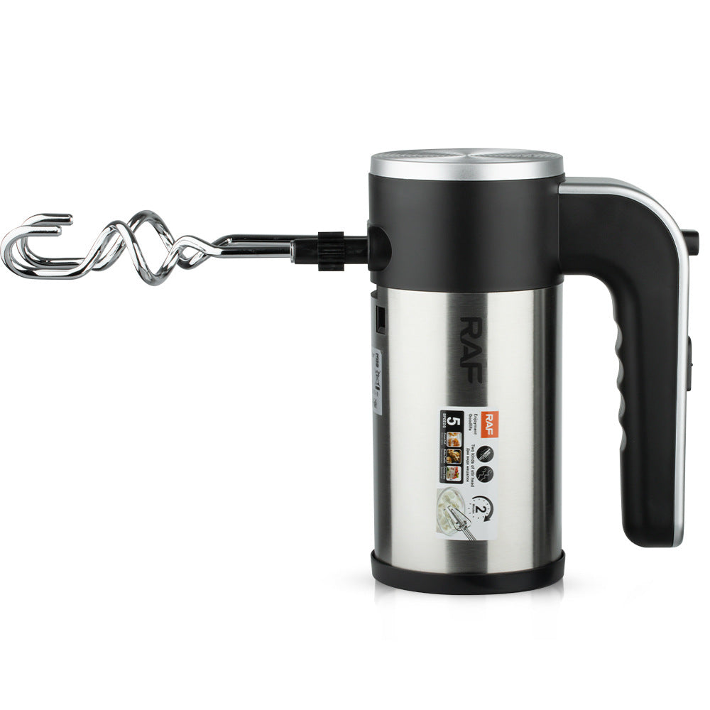 RAF EU Standard Electric Egg Beater for Home Use, Cream Whisk, Egg White Mixer, Dough Stirrer, Cake Baking with Bowl