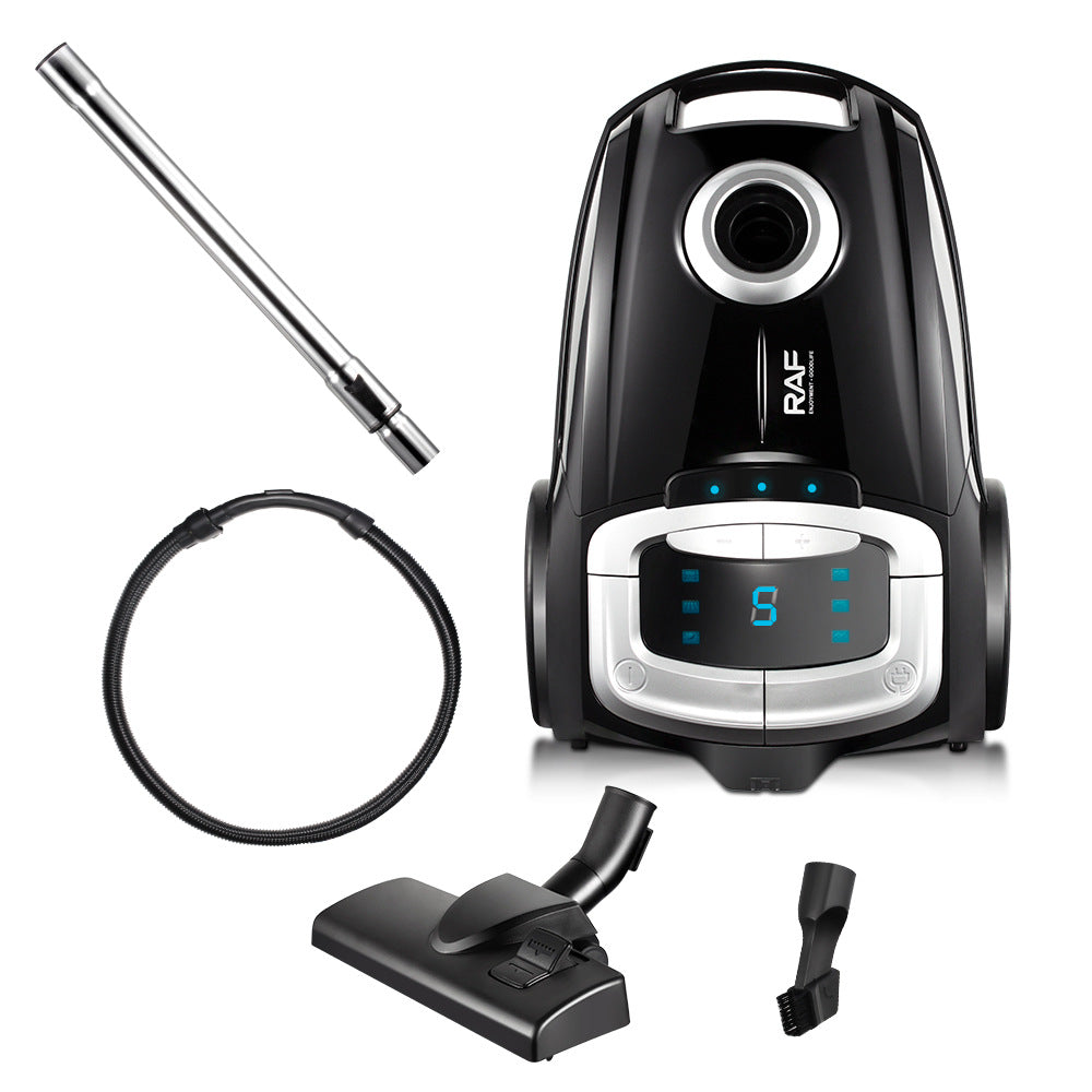RAF European Standard Household Vacuum Cleaner with Smart Display, Powerful Suction, Horizontal Portable Vacuum Machine R.8755  4L