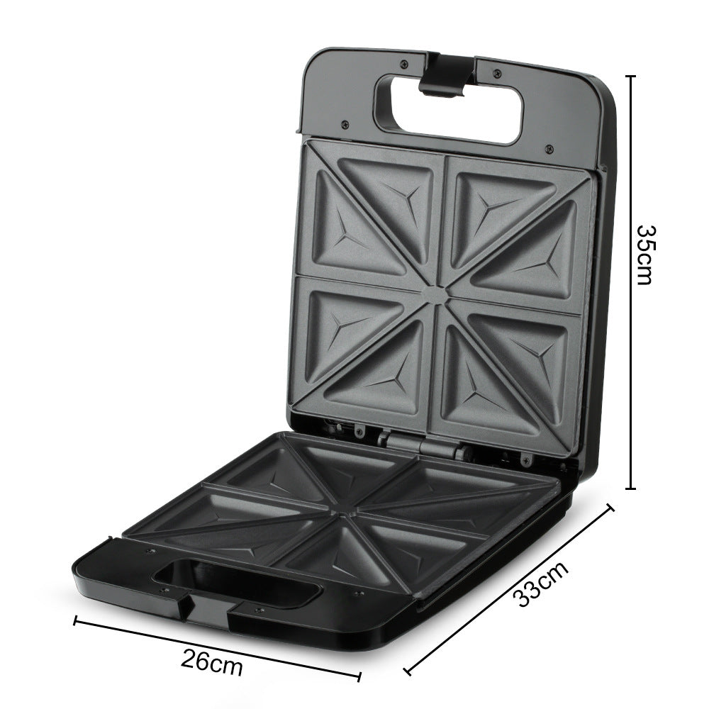 RAF European standard Household Double-sided Heating Sandwich Maker Multifunctional Toast Bread Waffle Breakfast Machine