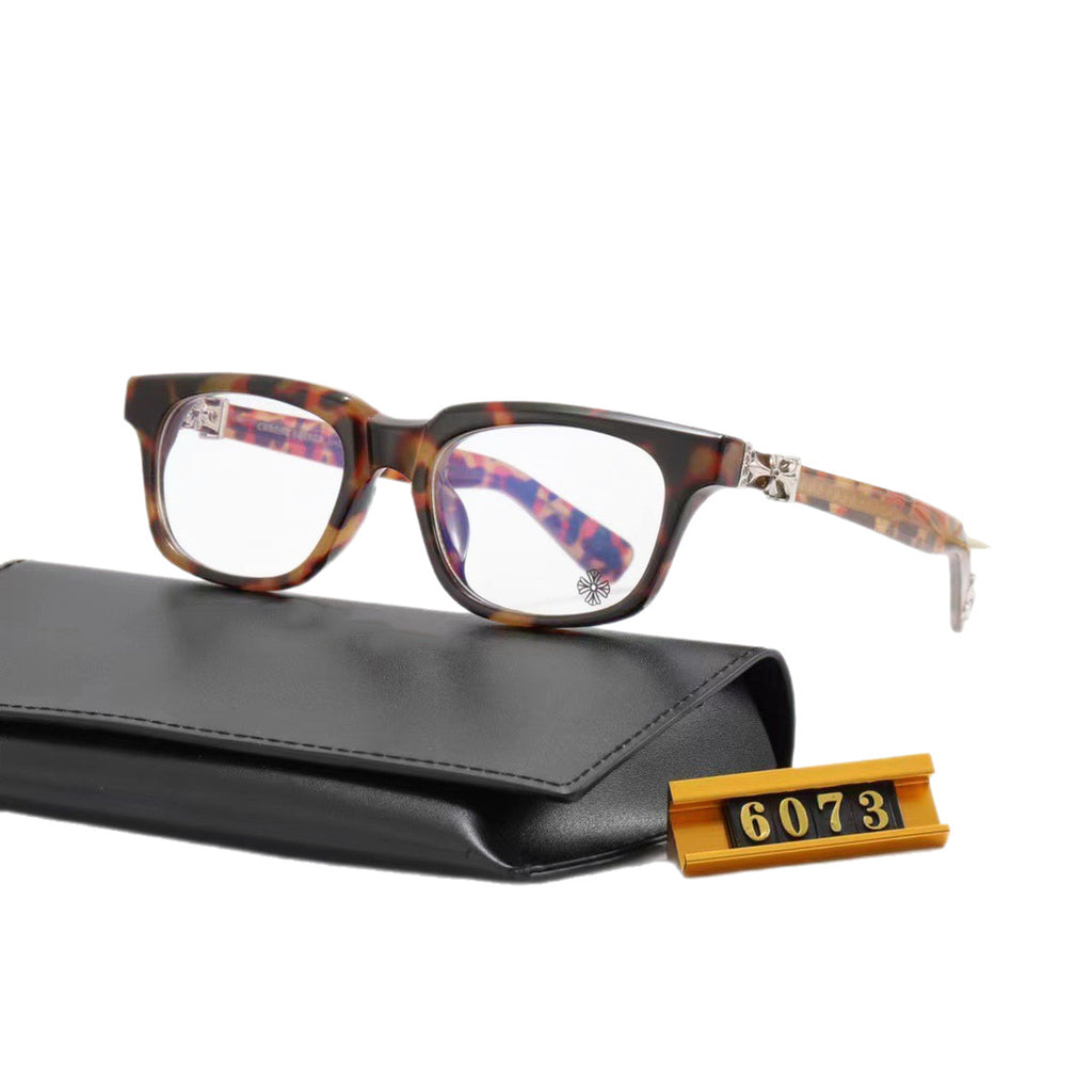 New European and American Style Sunglasses for Men and Women, Square Frame, Classic Travel Fashion Optical Glasses6073