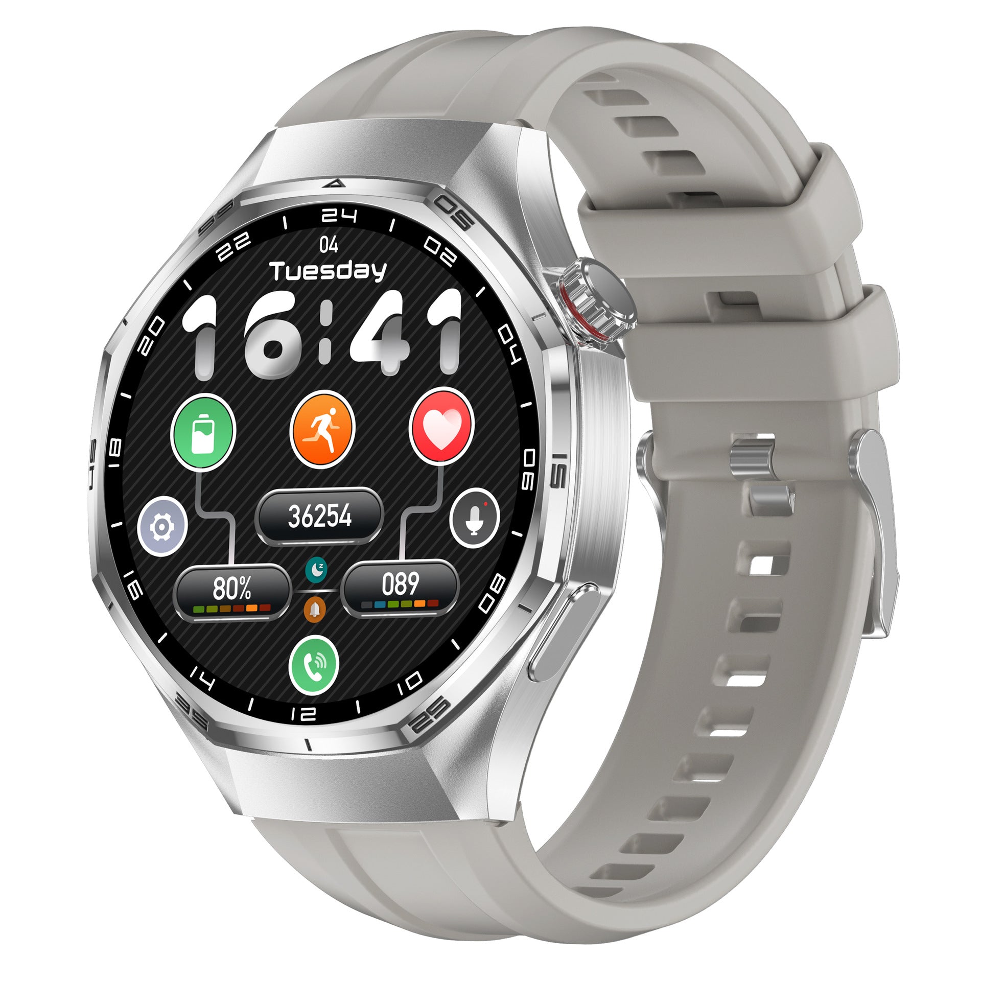 Watch6 Max Smart Watch Bluetooth Call True Heart Rate Step Sleep Blood Pressure Monitoring Message Reminder Exercise