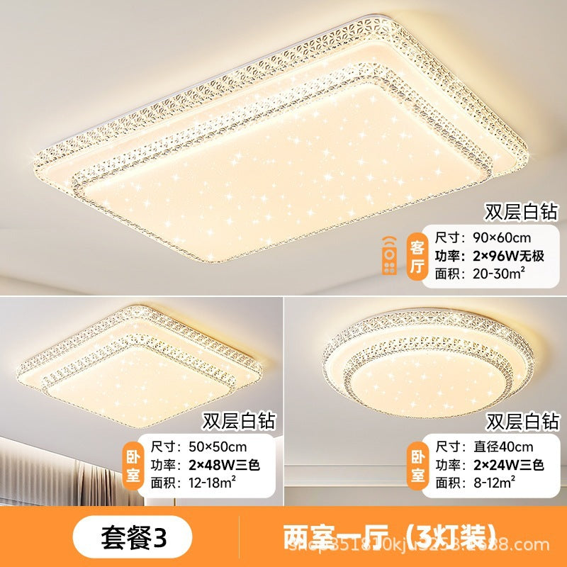 Lamp in the living room led Ceiling lamp, simple modern style, trendy with a high-end feel2025New model main headlight elegant lighting fixture