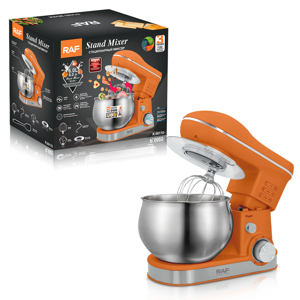 RAF European Standard Small Fully Automatic Dough Kneading and Fermentation Machine Household Multifunctional Cooking Chef Machine 6617