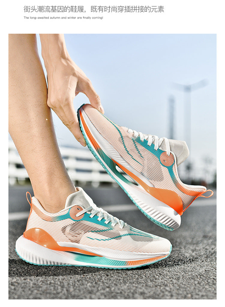 Sports Shoes2025Summer new men's shoes breathable mesh shoes soft sole lightweight running shoes shock-absorbing sports shoes