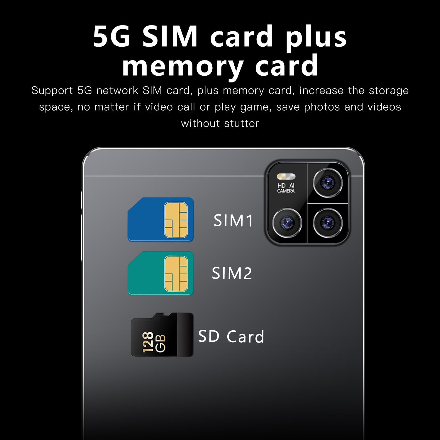 In stock hot sale Pad6Pro Android Tablet16+512G Large Screen Eye Protection Computer Manufacturer Wholesale