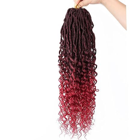 14-301 Inch Synthetic Dreadlock Crochet Wig DEEPNULocscrochethair Scattered Tail Celebrity Fashion
