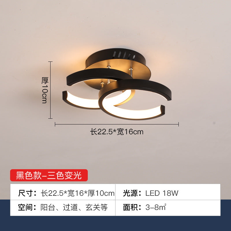 exclusive aisle lights balcony lights LED Modern Minimalist Nordic Creative Personality Cloakroom Living Room Entrance Light