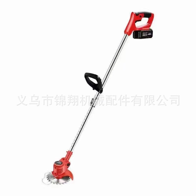 Brushless Household Handheld Lithium Battery Grass Trimmer Rechargeable Weeding Tool Multifunctional Electric Lawn Mower Lithium Battery Weeding Machine