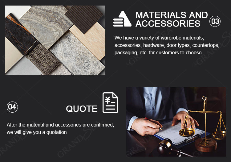 Best Selling in 2024 Luxury Bedroom Wall Wardrobe Design Custom Glass Door Wardrobe Bedrooms Walk in Closet