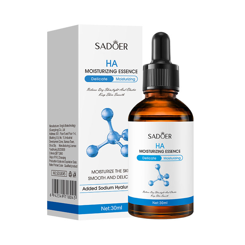 Full English Essence Serum SADOER Hyaluronic Acid Arbutin Moisturizing and Hydrating30ml  Foreign Trade Live Wholesale