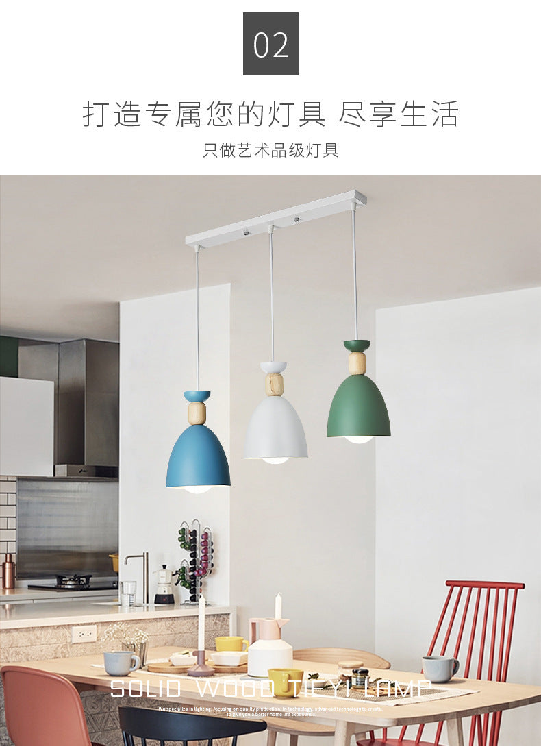 Zhongshan Restaurant Pendant Light Modern Simple Elegant Internet Celebrity Lighting Creative Personality Dining Room Bar Table Nordic Pendant Light