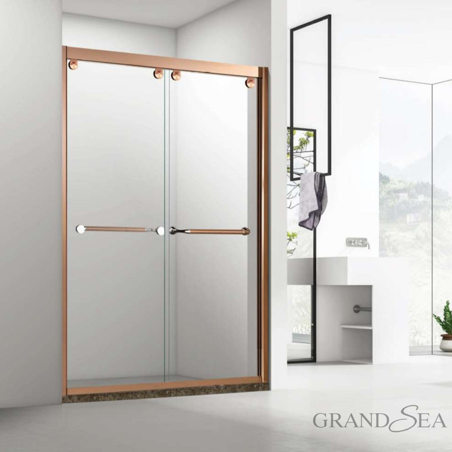 Foshan Manufacture 8mm Thickness Tempered Sliding Glass Shower Partition Door