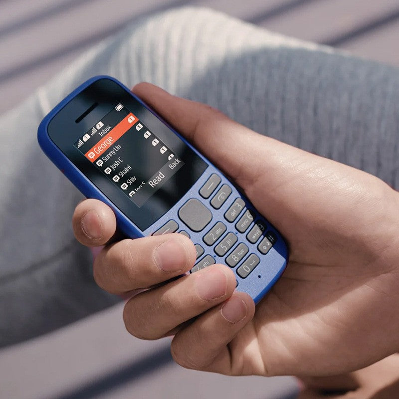 Popular105Dual SIM Senior Phone2G GSM Straight button phone non-smartphone factory wholesale