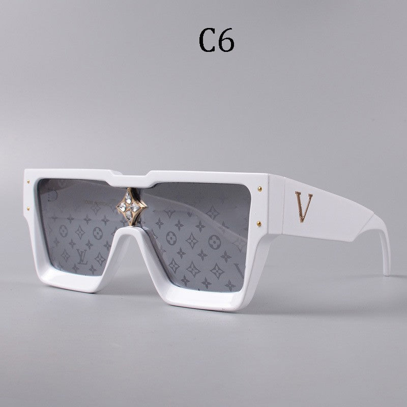 Luxury High-End Men's Sunglasses 0k Square Frame Sunglasses European and American Versatile Sunglasses Women's Hot Style1486
