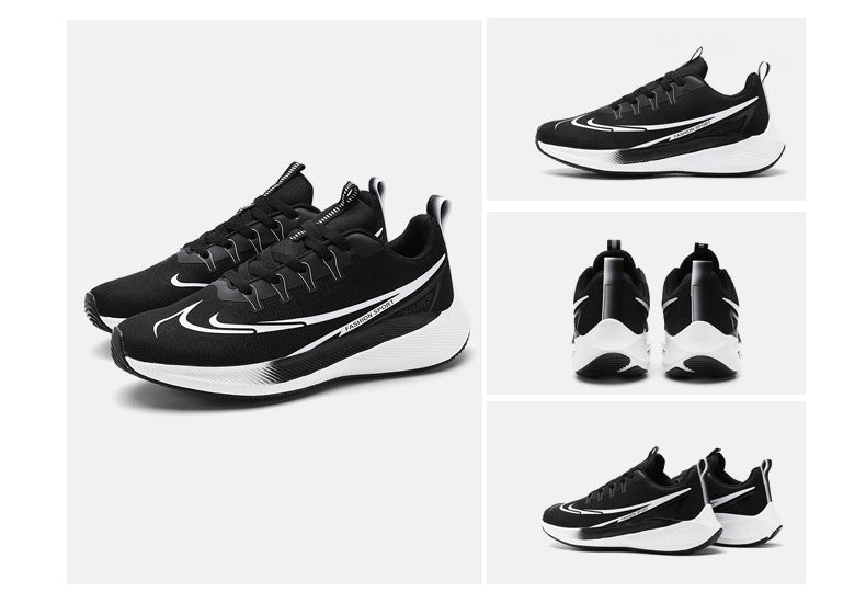 New Jogging Carbon Plate Running Shoes Men Women Couples Breathable Lightweight Marathon Training Outdoor Casual Sports Shoes