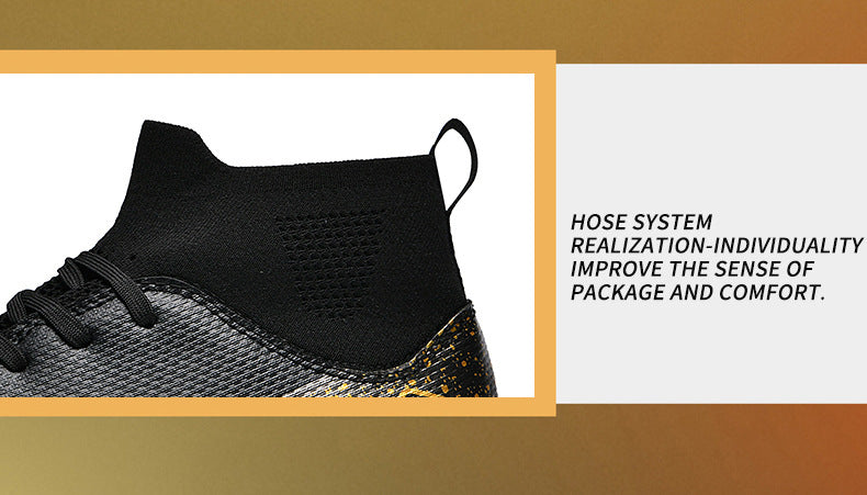 Assassin15Men's Football Shoes for Primary and Secondary School Students and Teenagers AG Spike tf Broken Nail Adult Competition Training Shoes