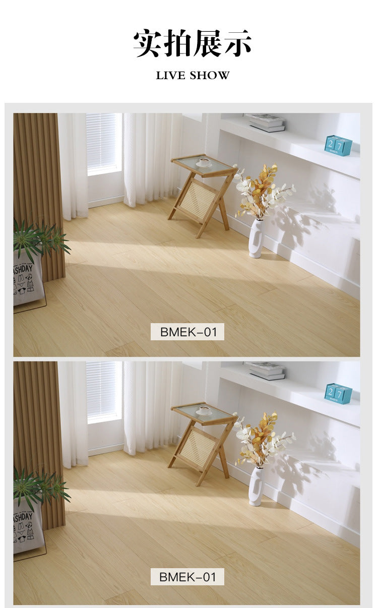 1.9North American Oak AB3.0mm Pure Three-Layer Solid Wood Composite Flooring, Floor Heating, Moisture-Proof, Locking Three-Layer Flooring
