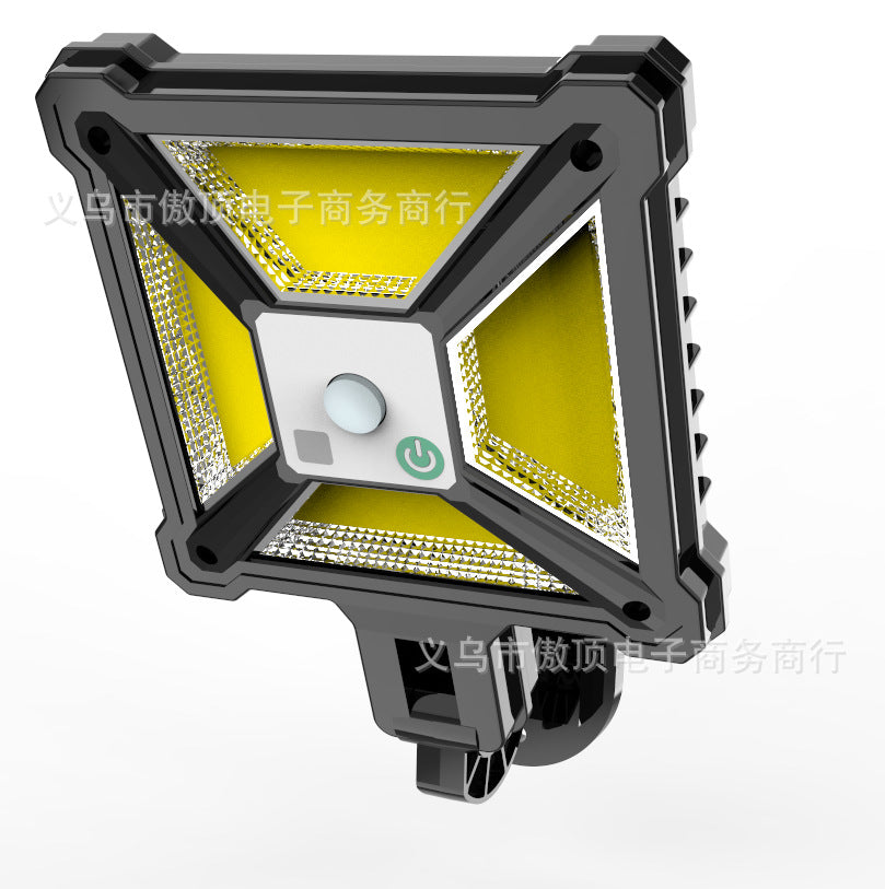 New Solar Light Human Body Sensing Street Light Outdoor Garden Light with Remote Control Garden Light LED Wall Lamp