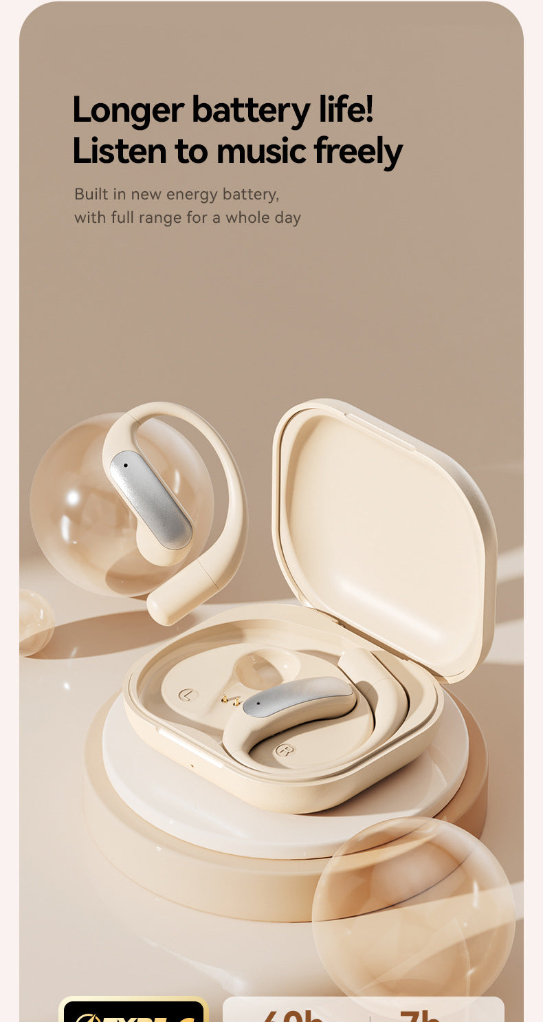 2025Popular M122New AI Translation Private Model Noise Cancelling Ultra-Long Battery Life Over-Ear Wireless Bluetooth Earphones