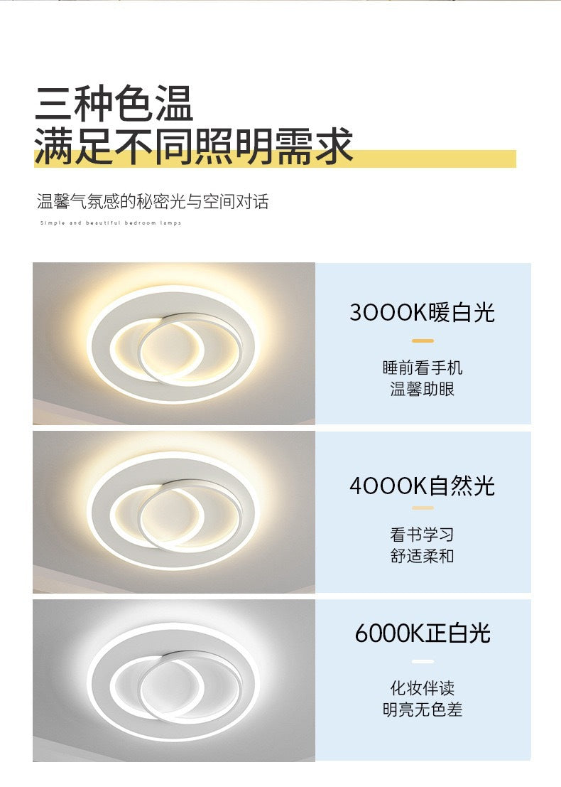 Full Spectrum Ceiling Light Living Room Light Hall Main Light Modern Simple Bedroom Light Whole House Zhongshan Lighting Home Decoration Lighting