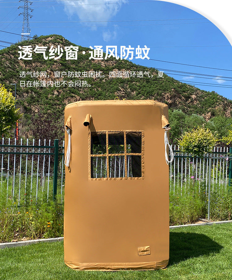 Middle East Inflatable Tent Outdoor Portable Mobile Toilet Tent Rainproof Dustproof Arabian Camping Tent