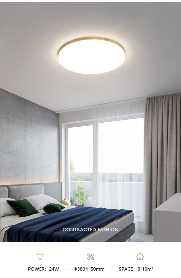 Zhongshan Lighting Galaxy Modern Simple Living Room Cozy Romantic Master Bedroom Study Room LED Ceiling Log Style Lighting Fixture