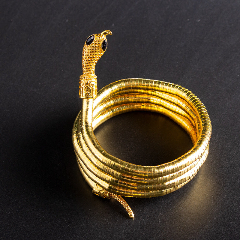 Men's New Necklace Women's Versatile High-end European and American Style Jewelry ins Minimalist Snake Bone Chain Snake Necklace